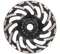 PRODIAMANT muela de copa de diamante 180 mm x 22,2 mm Turbo ST91 muela de diamante para solado de asfalto calidad profesional