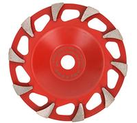 PRODIAMANT Muela de Copa Diamantada Premium Superlight 180 mm x 22,23 mm - Segmento 5 mm, para Hormigón, construcción ligera, Mínima Vibración, desbaste Rápido y Cómodo, apto para Amoladora Angular