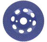 PRODIAMANT - Revestimiento lijadora de diamante profesional, color de hormigón, color de fachada y restos de color, 125 mm x 22,2 mm, con revestimiento de diamante Vacuum