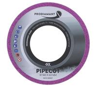 PRODIAMANT VAC DIA Diamond-X - Hoja de sierra (140 mm x 62 mm, especial para hierro fundido y fibra de vidrio, sierras de corte de tubos y sierras para metal)