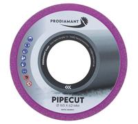 PRODIAMANT VAC DIA Diamond-X - Hoja de sierra (165 mm x 62 mm, especial para hierro fundido y fibra de vidrio, sierras de corte de tubos y sierras para metal)