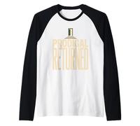 Pródigo devuelto pródigo no más devuelto a la fe Camiseta Manga Raglan