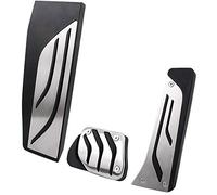 Prodmore Cubierta del Pedal del Coche, para BMW 2 3 4 Series F22 F23 F30 F31 F34 F32 F33 F36 Automa, Pedales del Coche Sin Taladro Acero Reposapiés Deportivo Cubierta de los Pedales del Freno de Gas