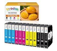 Prodoki para 604 XL Cartucho compatible para Epson 604 XL para Epson XP 2200 XP 2205 XP 3200 XP-3205 XP-4200 XP-4205 Workforce WF 2930DW(12-Pack)