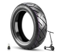 Prodrocam 250 x 64 CST Neumático autoreparador para Xiaomi 4 Ultra Scooter Eléctrico 10 pulgadas Neumático de repuesto con adhesivo en vivo, vacío sin cámara delantera/trasera, con boquilla de aire