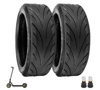 Prodrocam 60/70-6,5 Neumático Tubeless para Segway Ninebot Max G30 Patinete Neumático de Repuesto 10 x 2,5-6,5 Ruedas de Repuesto Neumático de Vacío Espesado de 10 Pulgadas con Válvula, No