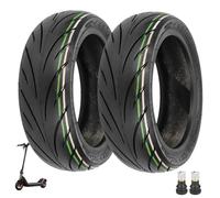Prodrocam 9,5 x 2,50 Neumático de repuesto para NIU KQi3 Sports/Pro/Max patinete eléctrico CST 9,5 pulgadas, neumático sin cámara, válvula, ruedas de repuesto sin aire delanteras/traseras, con