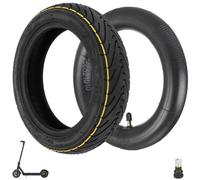 Prodrocam - Neumático sin cámara de 60/70-6,5 para patinete eléctrico Segway Ninebot Max G30, con cámara de 10 pulgadas para todo terreno, neumático de vacío con válvula, 10 x 2,5, neumático de