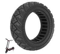 Prodrocam Neumáticos sólidos 90/65-6,5 para scooter eléctrico Zero 11X de 11 pulgadas, neumáticos de repuesto sólidos de goma maciza, delantero/trasero (negro, 1 unidad)