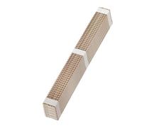 Producción de guitarra inacabada Juego De 50 Tiras De Encuadernación Para Guitarra Con Incrustaciones De Caoba Africana Accesorio De Repuesto Para Borde De Guitarra(White R)