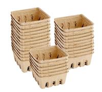 Produce contenedores de cesta: soporte para fruta de pinta ventilado de pulpa de celulosa, suministro de cocina sostenible | Detalles de diseño ligero y robusto, función de conservación , áreas