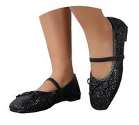 Product Category Women's Casual Shoes - Conjunto Elegante de Zapato sin Cordones con Encaje Calado para Uso Diario cómodo y fácil de Poner - Transpirable y versátil para Diario (Black, 37) #105