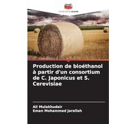Production de bioéthanol à partir d'un consortium de C. Japonicus et S. Cerevisiae