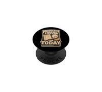 Productive Enough For Today Humor Oficina PopSockets PopGrip Adhesivo
