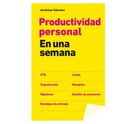 Productividad personal en una semana