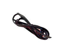 Producto Clip trenzado de cuero temperamento para la parte posterior de la cabeza de mujer, sensación de gama alta, clip de una línea para accesorios para el cabello 2025 (2)