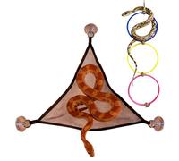 Producto De Enriquecimiento De Serpientes | Accesorios Climáticos Con Hamaca,Anillos De Enriquecimiento De Lagartos | Para Decoración De Jaulas, Dragones Barbudos, Geckos, Iguanas, Y Para Tanques De