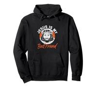Producto de Jesus Is My Top Friend Design For Christians Sudadera con Capucha
