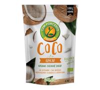 Producto ecológico, no refinado y sin aditivos.Usos recomendados: endulzar pasteles, postres, panqueques, gofres, bebidas, papillas, barritas y galletas.