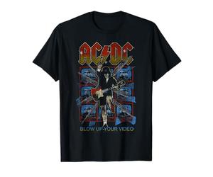 Producto Oficial AC/DC Blow Up Your Video Rock Band Música Camiseta