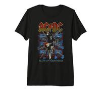 Producto Oficial AC/DC Blow Up Your Video Rock Band Música Camiseta Premium