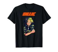 Producto Oficial Billie Eilish música Anime para Fans Camiseta