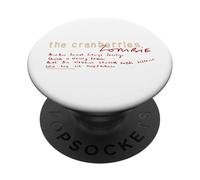 Producto Oficial Cranberries Zombie Rock Alternativo PopSockets PopGrip Adhesivo