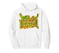 Producto Oficial de Billie Eilish para Fans Merch Music Sudadera con Capucha, Unisex para Adultos, Blanco, M