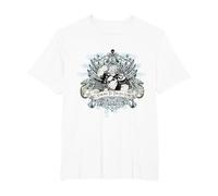 Producto Oficial de Popeye Camiseta, Hombre Tallas Grandes, Blanco, 4X Alto