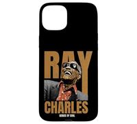 Producto Oficial de Ray Charles Jazz Icon - Padre del Alma Carcasa para iPhone 15 Plus