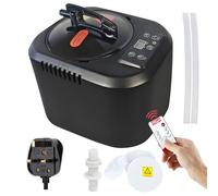 Productor de niebla Steambath de 4 L, 220 V, estándar del Reino Unido, de poliestireno, delgado, fácil instalación, para descanso de resort, herramientas de negación, calefacción rápida