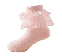 Productos de Categoría Calcetines paraNiños Pequeños - Encaje Ondulado Puños Con Volantes Para Niñas Pequeñas Sin Repetir Palabras (PK1, 1-3 Years) #21