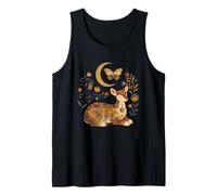 Productos de Moda Floral de Boho Celestial Deer Moon Camiseta sin Mangas