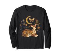 Productos de Moda Floral de Boho Celestial Deer Moon Manga Larga