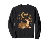 Productos de Moda Floral de Boho Celestial Deer Moon Sudadera
