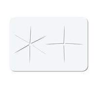 Productos Herterich | Plantilla Aerógrafo | Plantilla Destellos de Estrellas | Película Mylar Resistente a Disolventes | Plantilla de Tatuajes y graffitis