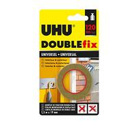 Productos Imedio. 36497 - Cinta adh 19mmx 1.5mt d/cara marr doublefix uhu