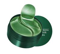 Productos Menos de 50 máscara para ojos 60 hojas de colágeno ácido hialurónico antiojeras, hinchazón y arrugas para cada tipo de piel, 82 ml de gotas para los ojos en sangre (A, talla única)