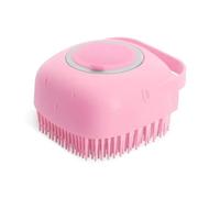 Productos para mascotas Cepillo de champú for perros y mascotas, peine de masaje for gatos de 2,7 oz y 80ml, depurador de aseo for baño de pelo corto, goma de silicona suave Productos para mascotas(Pi