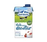 Productos Refrigerados - Nata Líquida Central Lechera Asturiana para Cocinar y Montar (200ml, 500ml, 1L) Tradicional, Sin Lactosa y Sin Gluten (3 CAJAS, Nata para Montar 500ml)