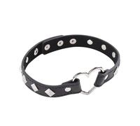 Productos sexuales para juegos de adultos para mujeres,mordaza hueca sexy con anilla en O y boca abierta,mordaza para sexo oral,fetiche,BDSM,juguetes eróticos,color negro,talla única