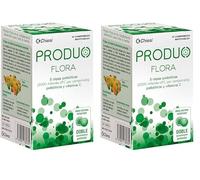 Produo Flora - Probiótico Intestinal, Doble Recubrimiento Protector, Ayuda a la Regeneración de la Flora Intestinal, 30 Comprimidos Masticables (Paquete de 2)