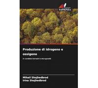 Produzione di idrogeno e ossigeno: In condizioni terrestri e microgravità