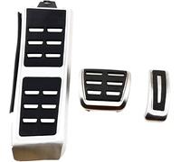 PROEI Cubierta de Pedales para Porsche Macan 2014-pr, Acero Inoxidable Tapas de Pedales Pedales para Gas Y Frenos, Tapas de Pedal Cubierta Pedales Placa,3pcs-Macan【2019-2021】