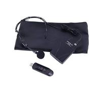 PROEL U24B - Micrófono inalámbrico USB profesional dinámico de arco para voz, canción de karaoke, color negro