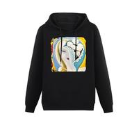 Prof·Slow Derek and The Dominos Hoody Unisex Ptinted Hoodies Long Sleeve Men's Hooded with Pocket Black XXL