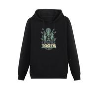 Prof·Slow Toots and The Maytals Reggae Music Hoody Unisex Ptinted Hoodies Long Sleeve Men's Hooded with Pocket Black XXXL