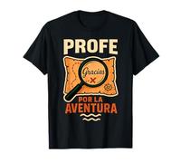 Profe Gracias Por La Aventura Regalo Profes Profesor Ju Camiseta
