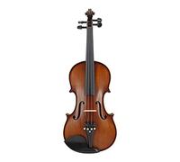 Profesión Avanzada Hand- Craft Antique Matt Rayas Violín 4/4 Placa De Abeto Natural Flamed Maple Violin Piezas De Ébano Violín principiantes(1/2)