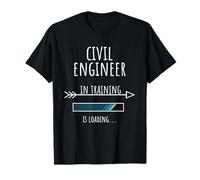 Profesión Construcción Regalo Formación Civil Engineer Camiseta